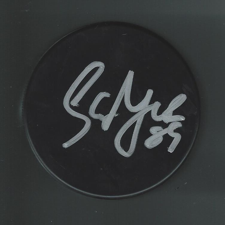 Sam Gagner Signed Blank Puck London Knights Detroit Red Wings