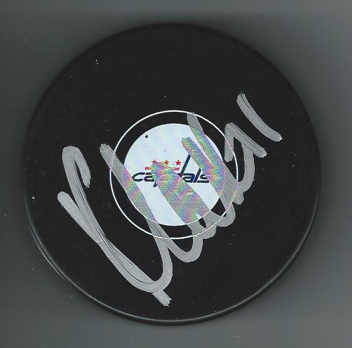 Kody Clark Signed Washington Capitals Puck