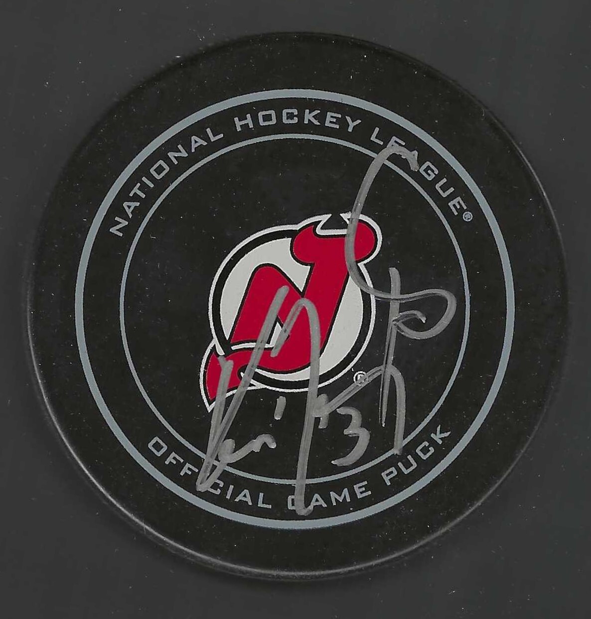 Ken Daneyko Signed New Jersey Devils Official Game Puck