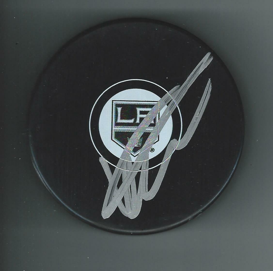 Kim Nousiainen Signed Los Angeles Kings Puck