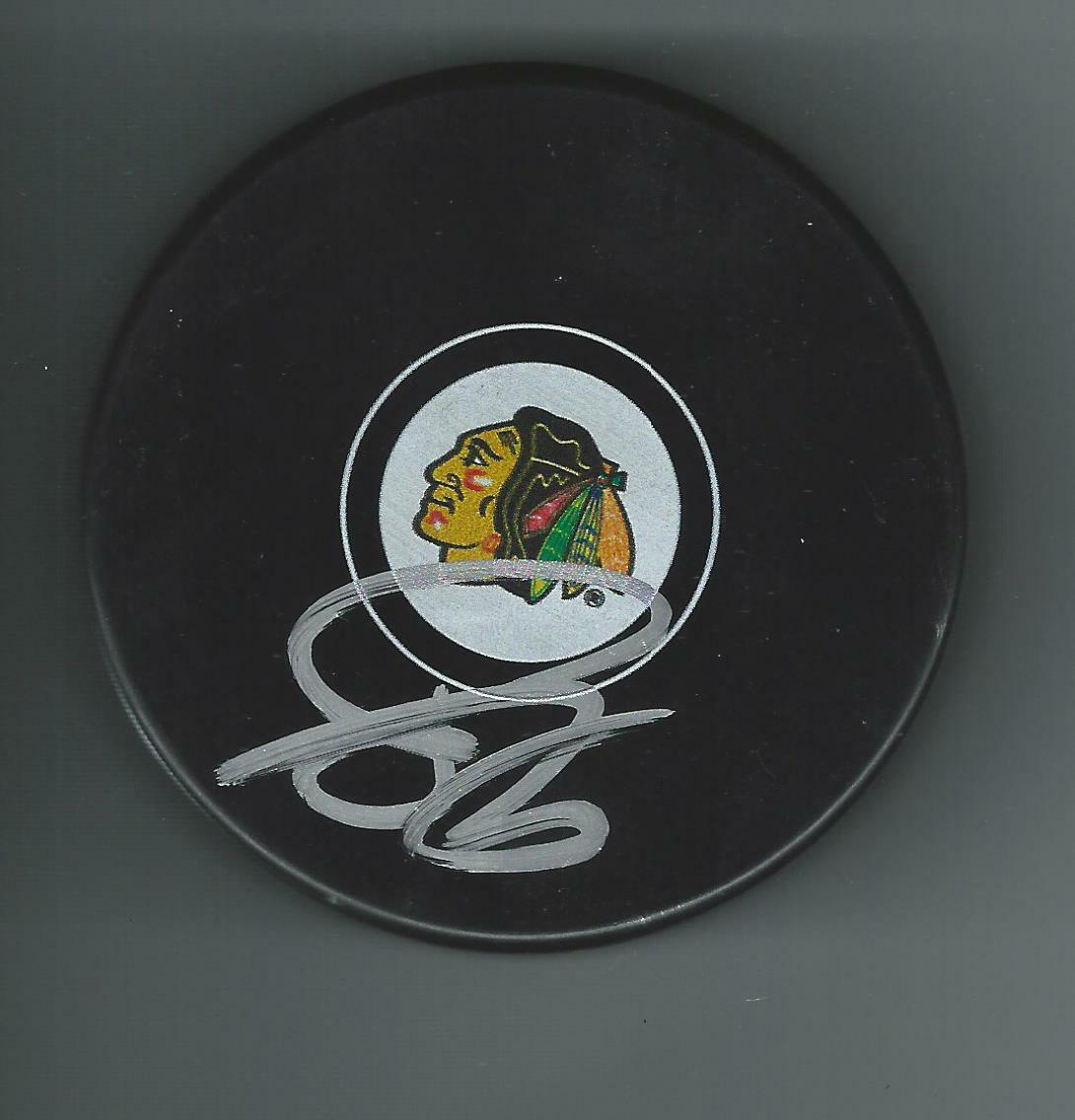 Tuomo Ruutu Signed Chicago Blackhawks Puck