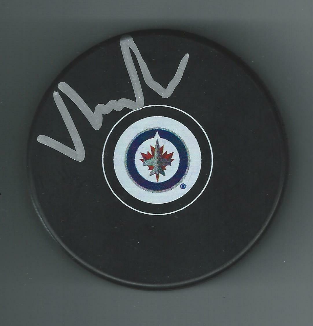 Ville Heinola Signed Winnipeg Jets Puck