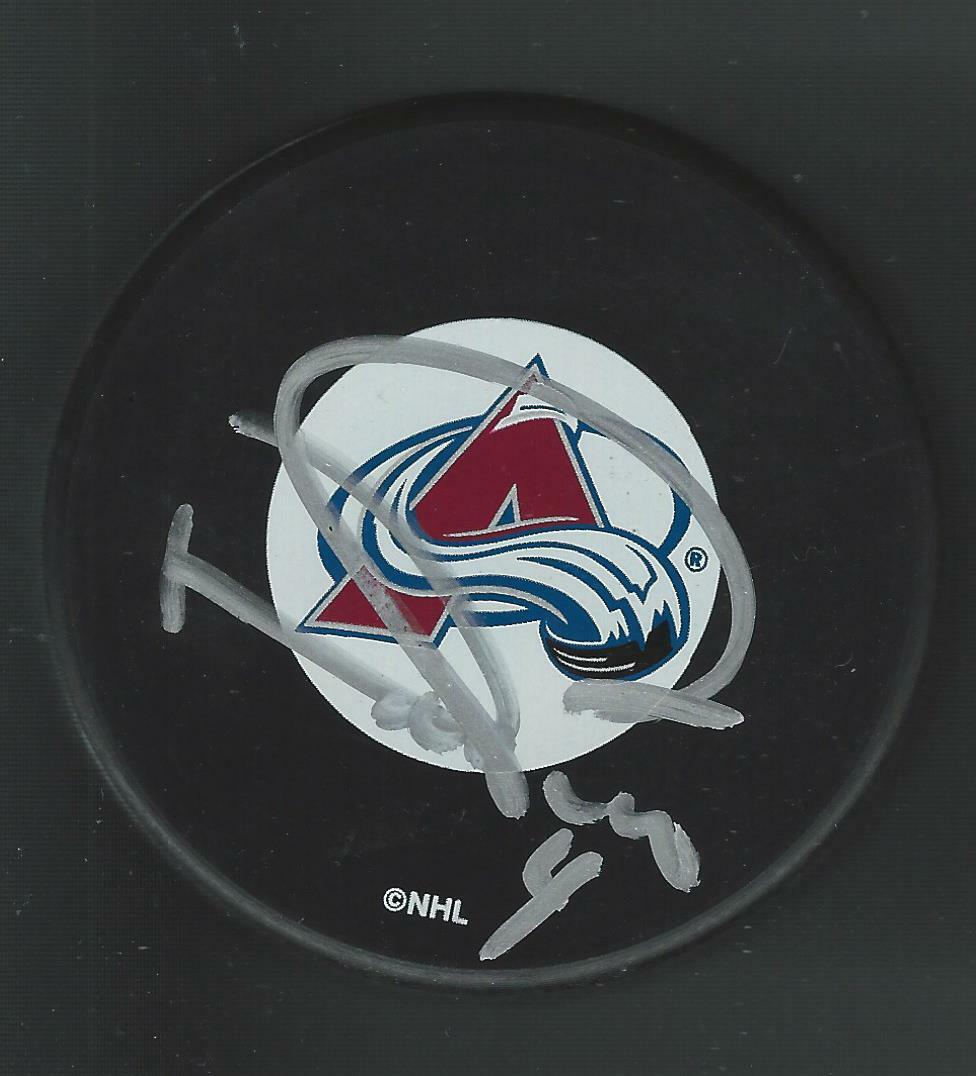 Nolan Pratt Signed Colorado Avalanche Puck