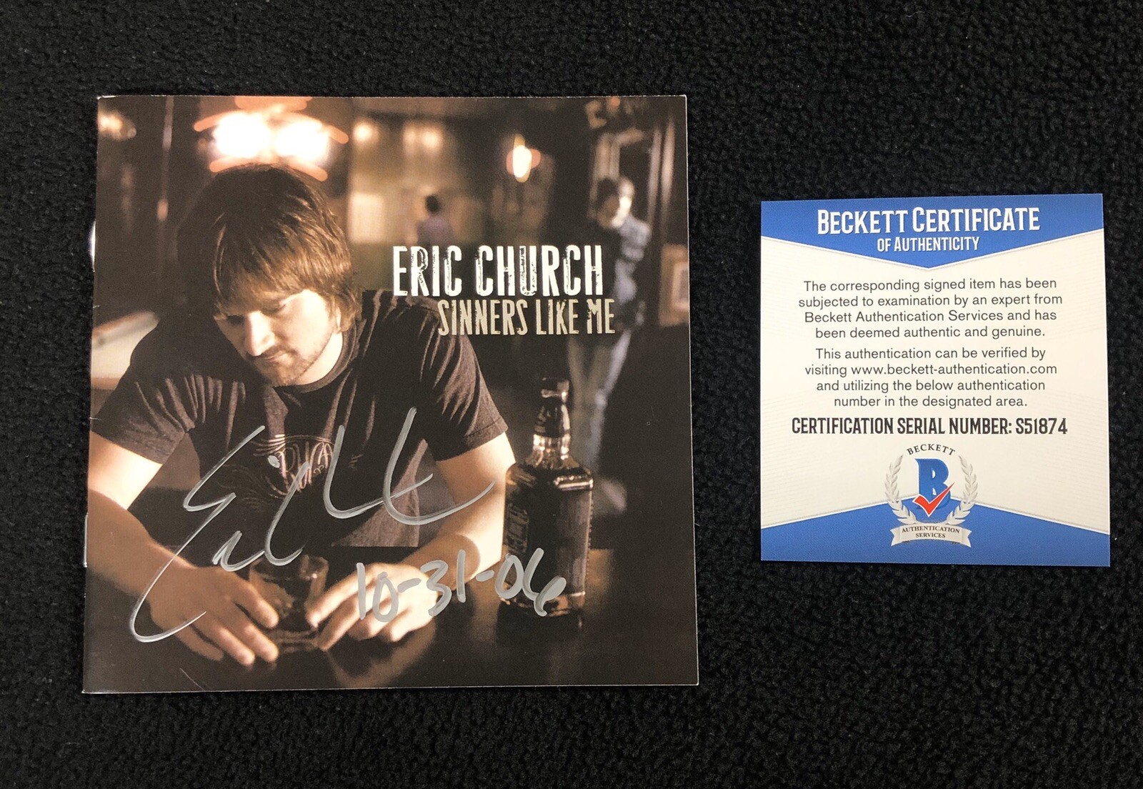 Eric Church Signed 