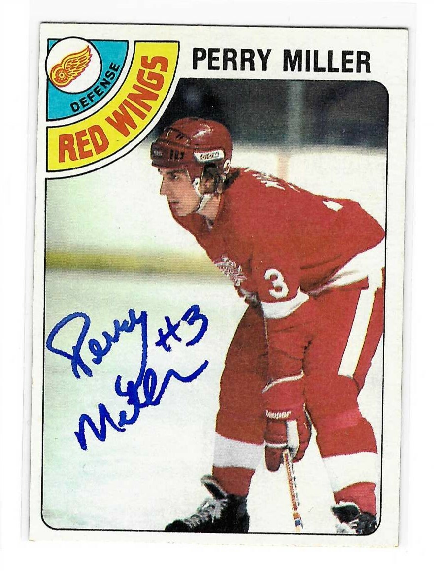 Perry Miller Signed 1978/79 Topps Card #16