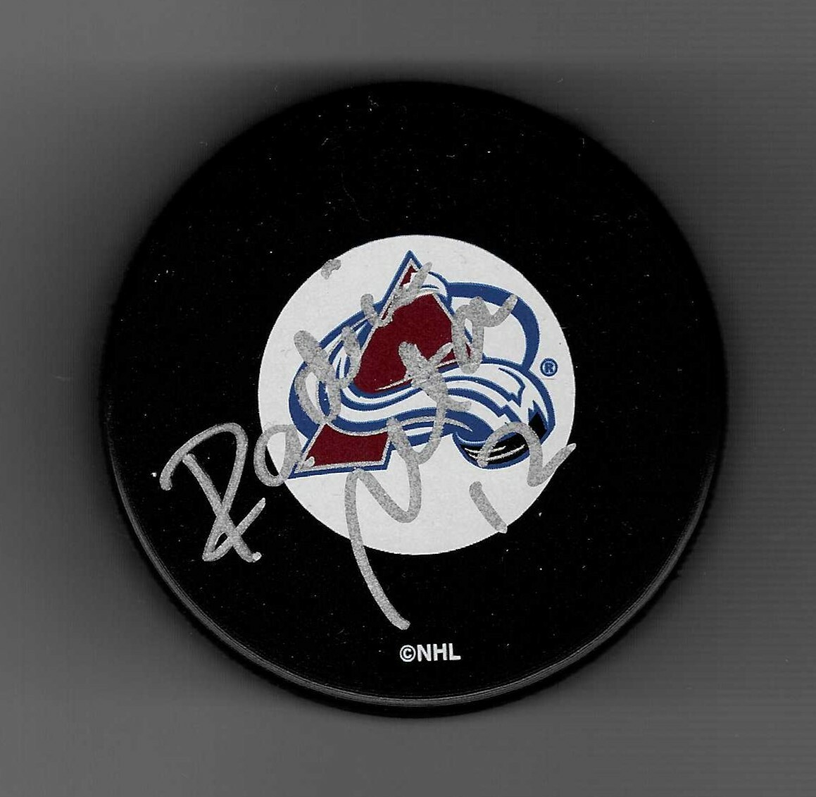 Radim Vrbata Full Name Signed Colorado Avalanche Puck