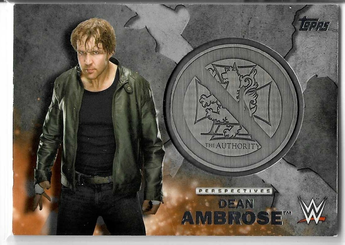 Dean Ambrose 2016 Topps Perspective Medalion Card  24/25