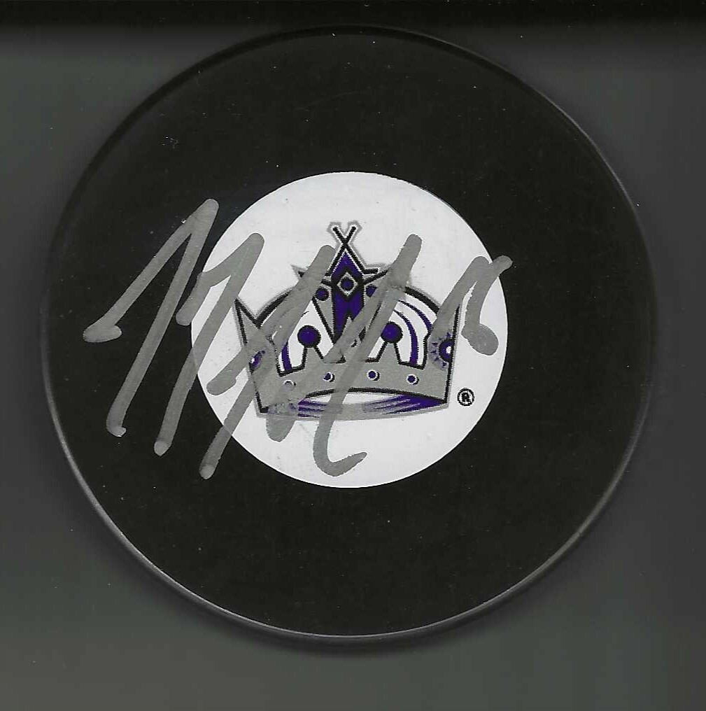 Tyler Toffoli Signed Los Angeles Kings Puck