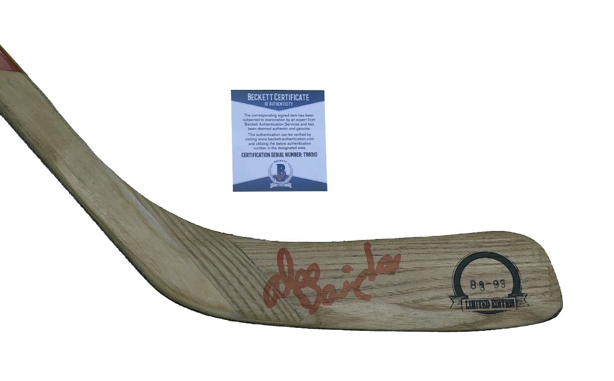 Alexandre Daigle Signed Ottawa Senators First Ever Draft Pick Stick Beckett COA