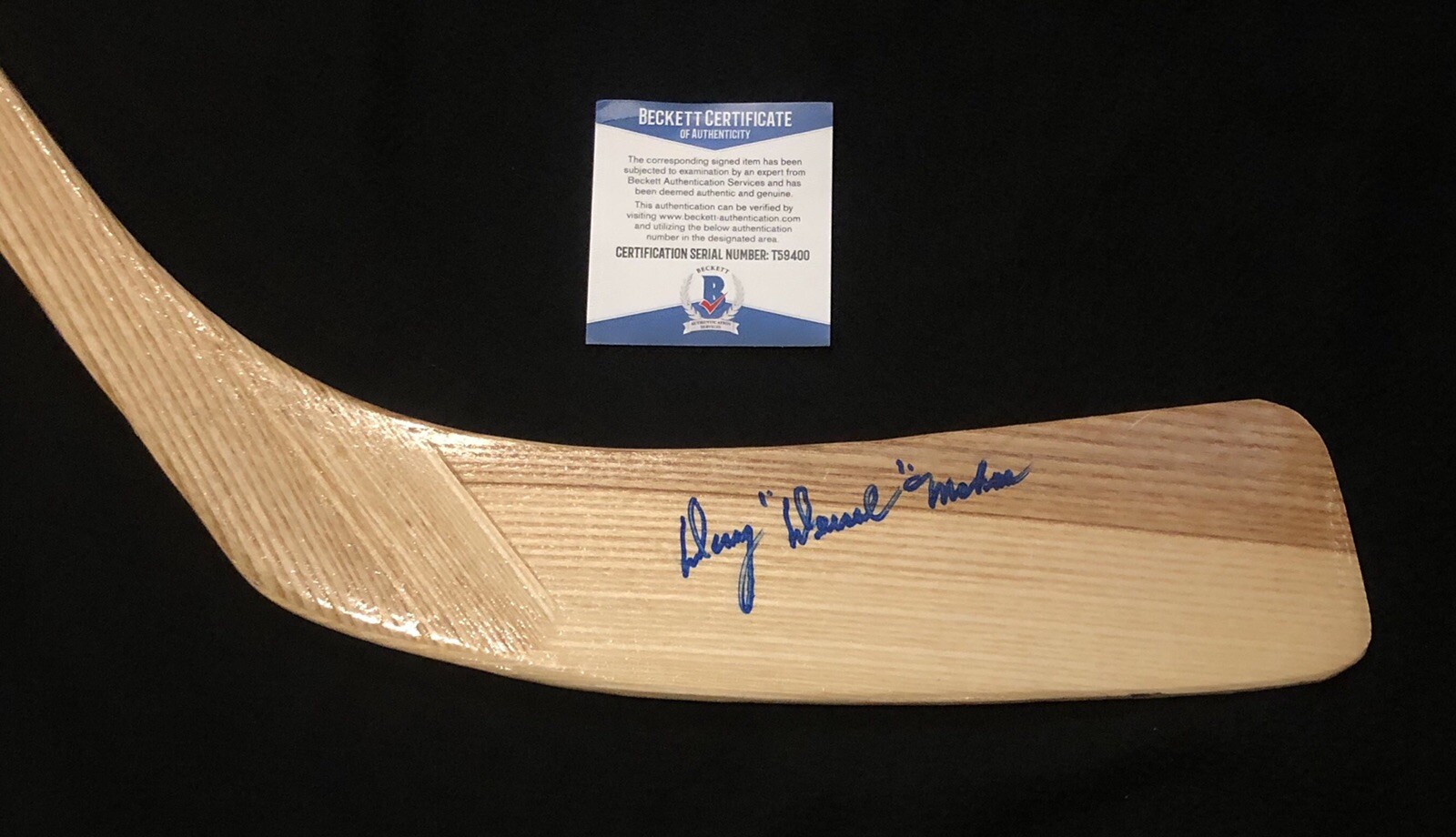 Doug Mohns Signed & Inscribed 