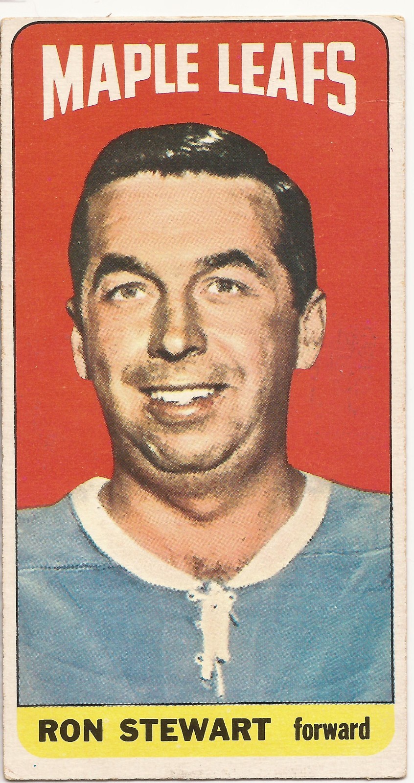 Ron Stewart 1964-65 Topps Card #99 Toronto Maple Leafs