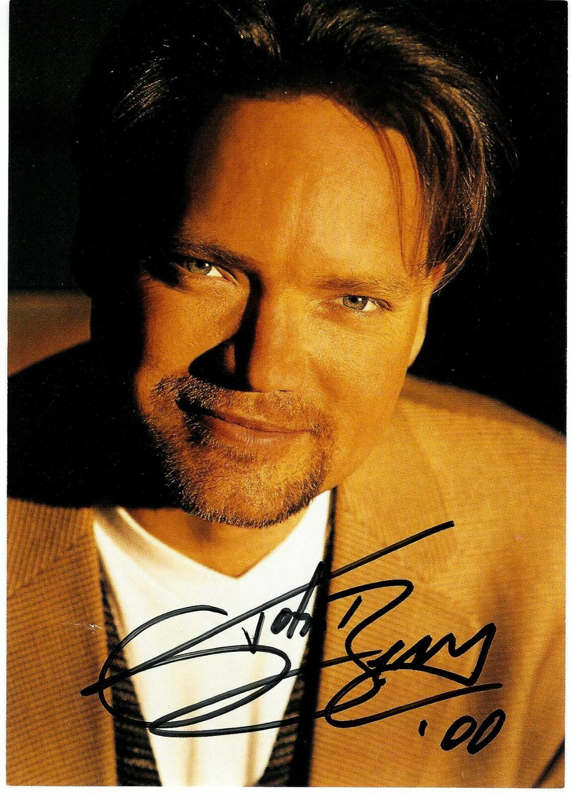 John Berry Signed Publicity Postcard