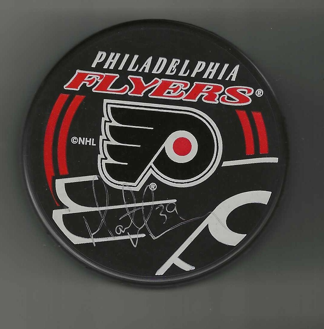 Marty Murray Signed Philadelphia Flyers Souvenir Puck