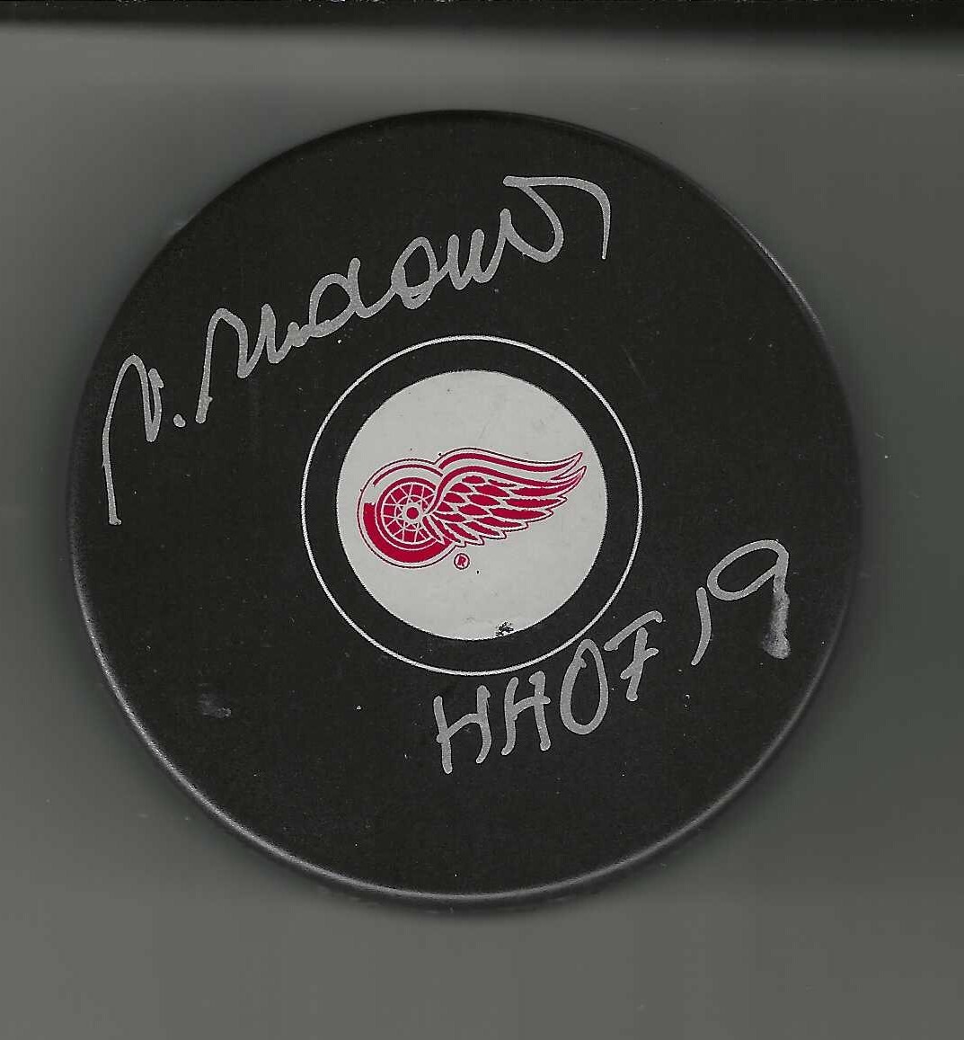 Vaclav Nedomansky Signed & Inscribed 