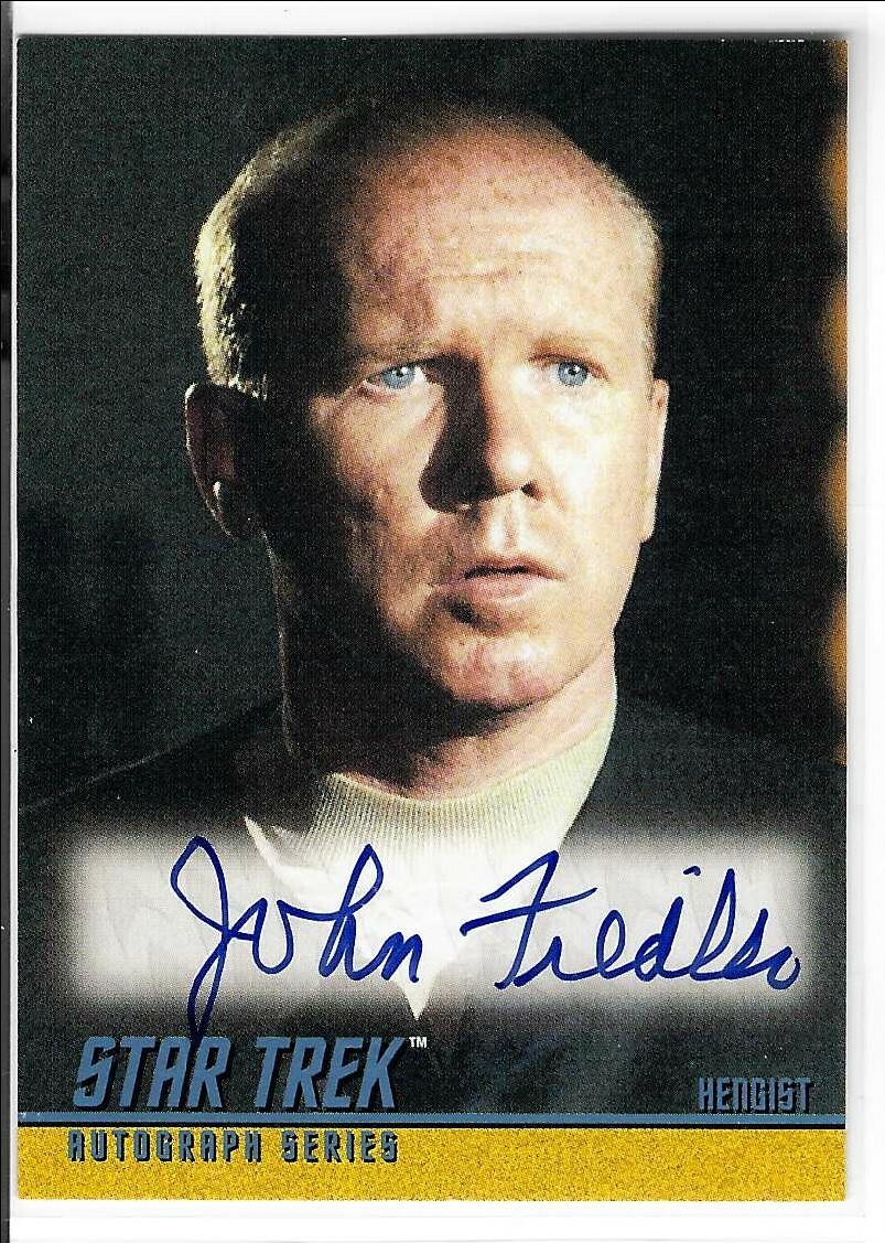 John Fiedler 1997 Sky Box Star Trek TOS Autograph Series Card A40