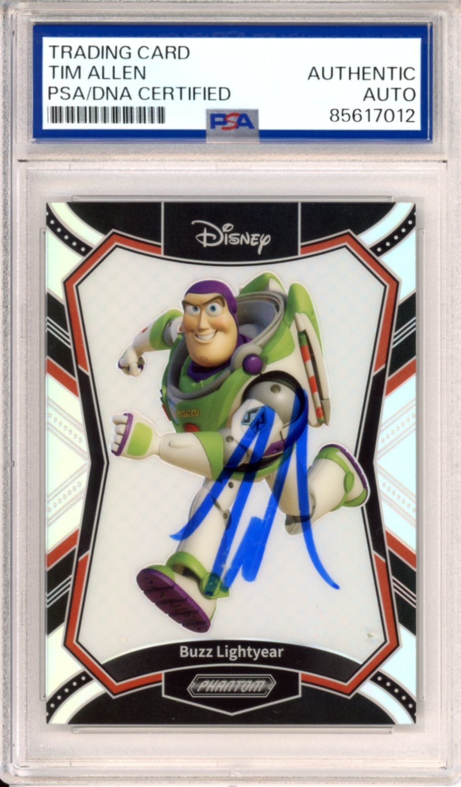 2025 KAKAWOW DISNEY WCCS BUZZ LIGHTYEAR SIGNED TIM ALLEN PSA DNA COA AUTOGRAPH