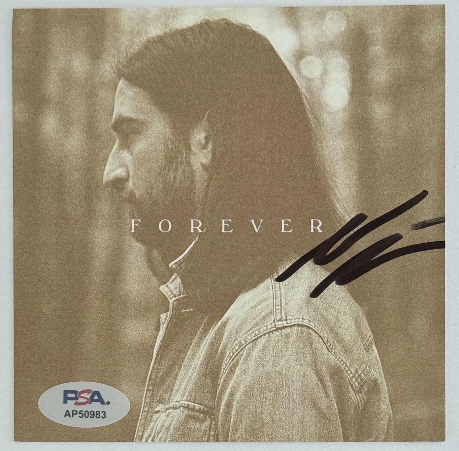 Noah Kahan Stick Season Forever SIGNED Cover Art Card & CD PSA DNA COA Autograph