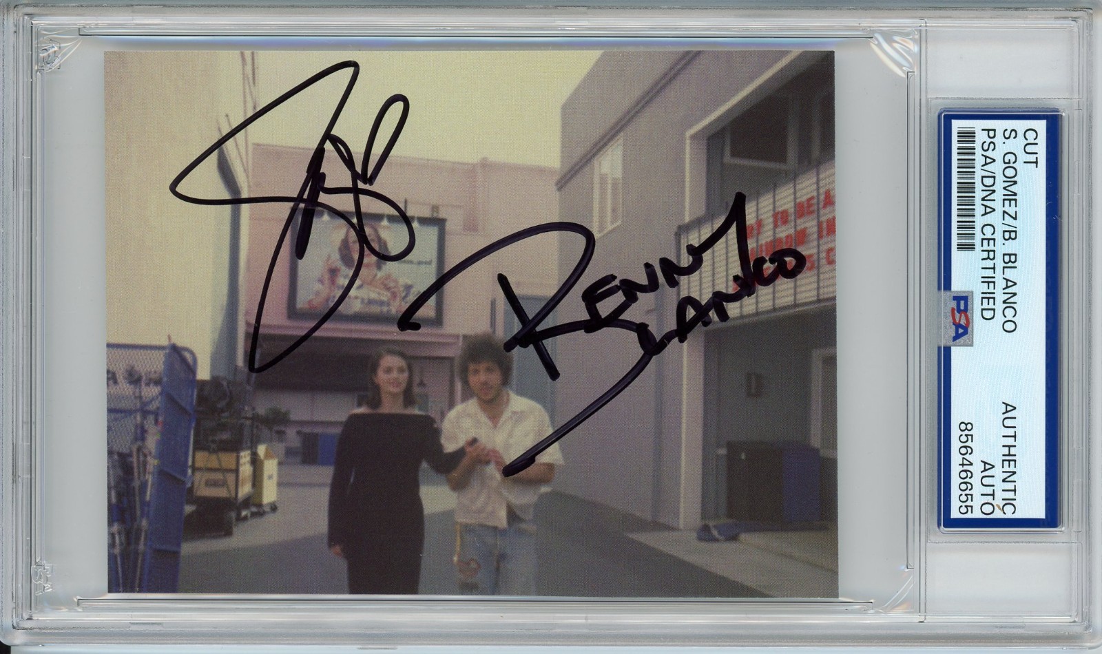 SIGNED Selena Gomez & Benny Blanco I Said Love You Art Cover Card PSA DNA COA