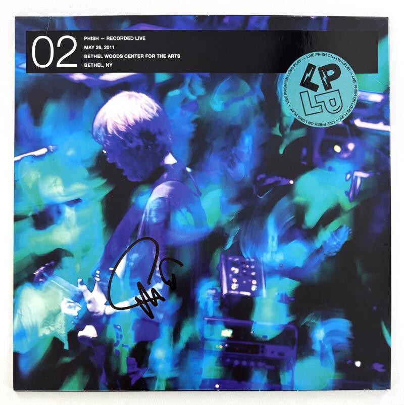 Trey Anastasio Phish Signed Autograph Album Vinyl Record - Bethel NY w/ JSA COA