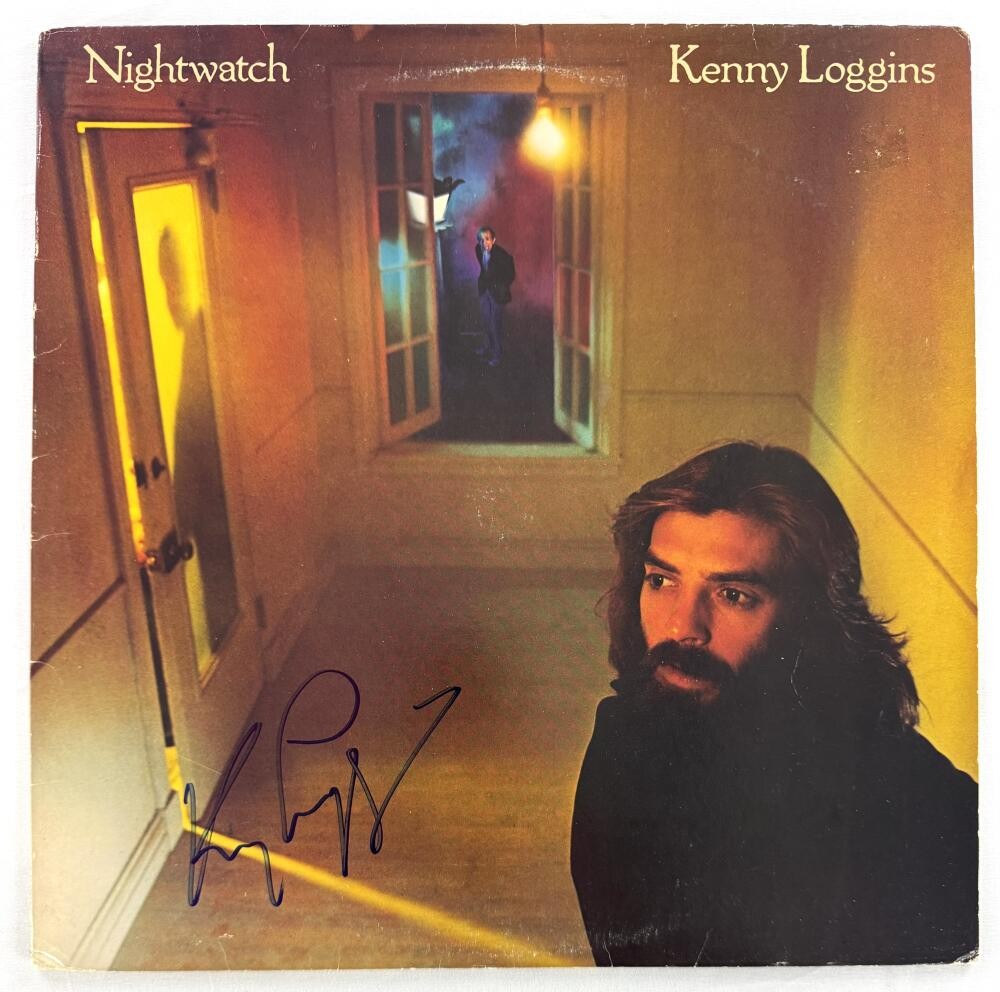 Kenny Loggins Signed Autograph Album Vinyl Record LP - Nightwatch w/ JSA COA