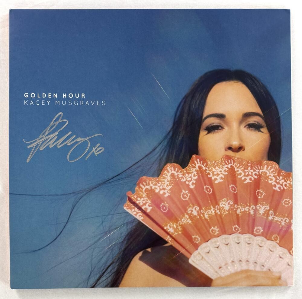 Kacey Musgraves Signed Autograph Album Vinyl Record LP - Golden Hour w/ BAS COA