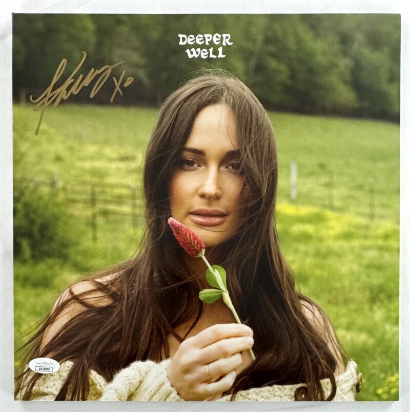 Kacey Musgraves Signed Autograph Album Vinyl Record LP Deeper Well w/ JSA COA