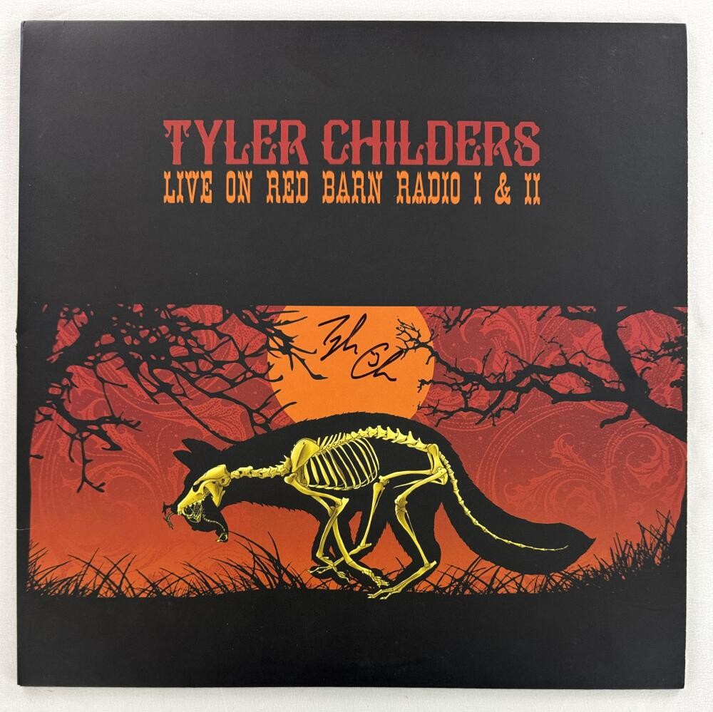 Tyler Childers Signed Autograph Album Vinyl Record LP  Red Barn Radio w/ JSA COA
