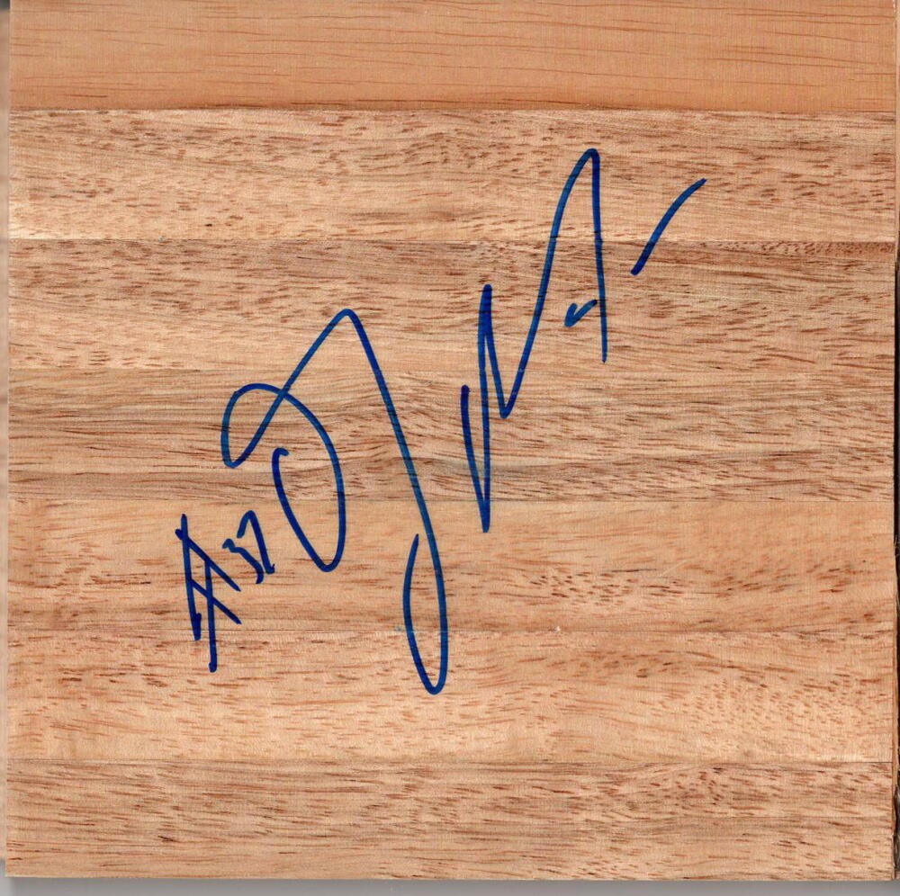 OJ MAYO SIGNED AUTOGRAPH - PARQUET FLOORBOARD - USC, MEMPHIS GRIZZLIES, MAVS