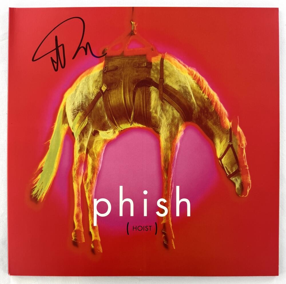 Trey Anastasio Phish Signed Autograph Album Vinyl Record LP - Hoist Beckett COA