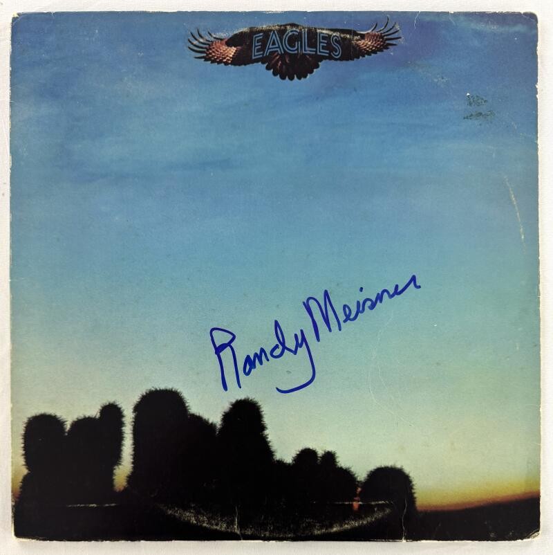 Randy Meisner Eagles Signed Autograph Album Vinyl Record LP w/ Beckett COA
