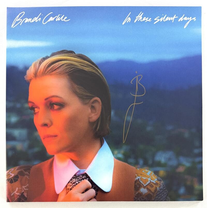 Brandi Carlile Signed Autograph Album Record LP - In These Silent Days Beckett