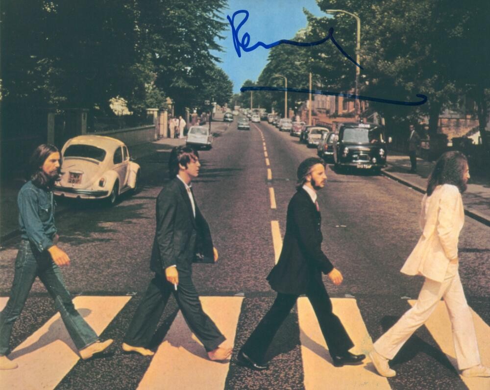 Paul McCartney The Beatles Signed Autograph 8x10 Photo - Abbey Road w/ JSA COA