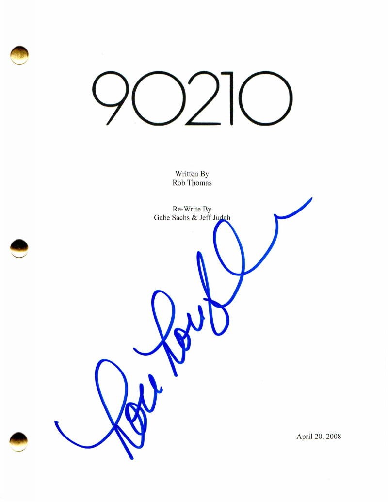 LORI LOUGHLIN SIGNED AUTOGRAPH - 90210 FULL PILOT SCRIPT - FULL HOUSE, FULLER