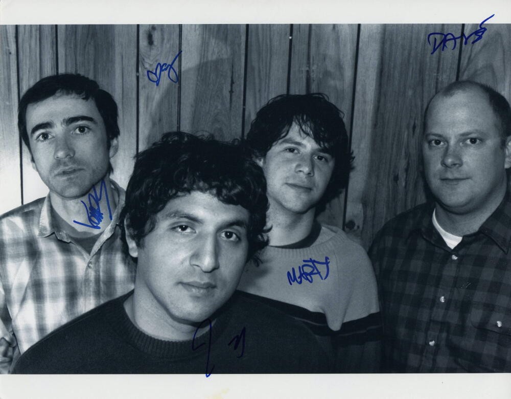 THE SHINS BAND SIGNED AUTOGRAPH 11X14 PHOTO - JAMES MERCER, MARTIN, DAVE, JESSE