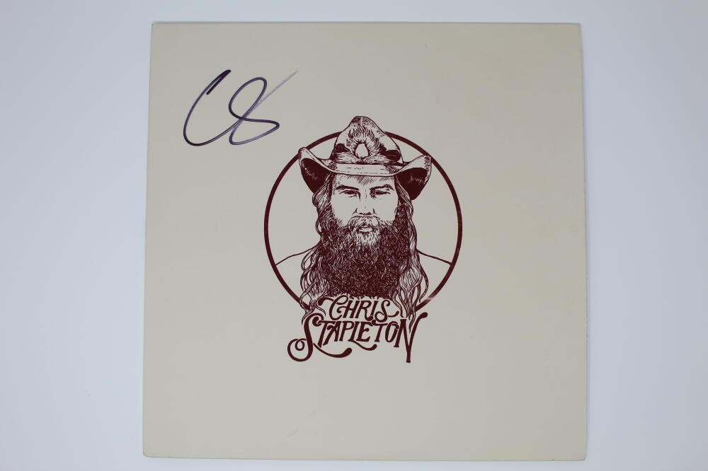 CHRIS STAPLETON SIGNED AUTOGRAPH ALBUM VINYL RECORD - FROM A ROOM: VOLUME 1 JSA
