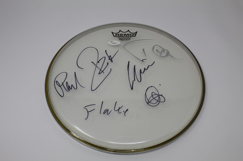 RAMMSTEIN FULL BAND (X6) SIGNED AUTOGRAPH 12