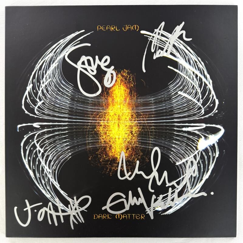 Pearl Jam Full Band Signed Autograph Album Vinyl Record  Eddie Vedder +4 JSA COA