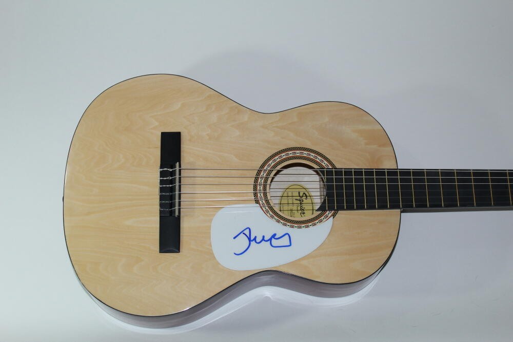 JOHN COUGAR MELLENCAMP SIGNED AUTOGRAPH FENDER ACOUSTIC GUITAR - SCARECROW JSA