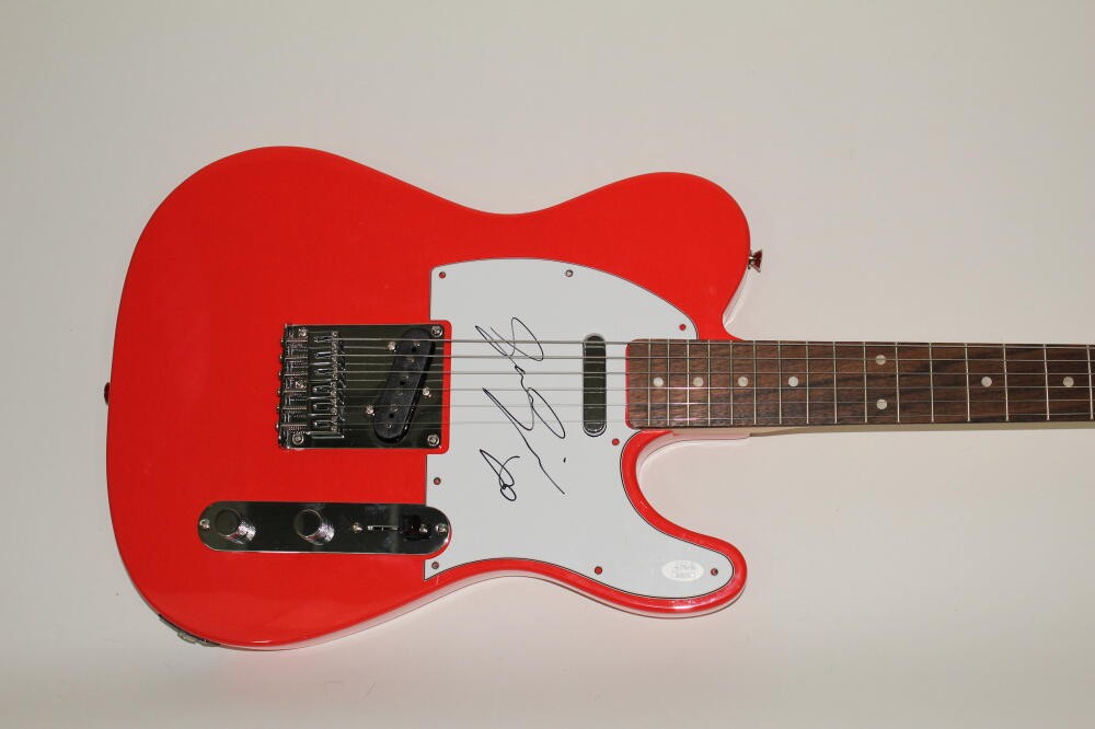 SAM SMITH SIGNED AUTOGRAPH FENDER ELECTRIC TELECASTER GUITAR - LOVE GAME, JSA
