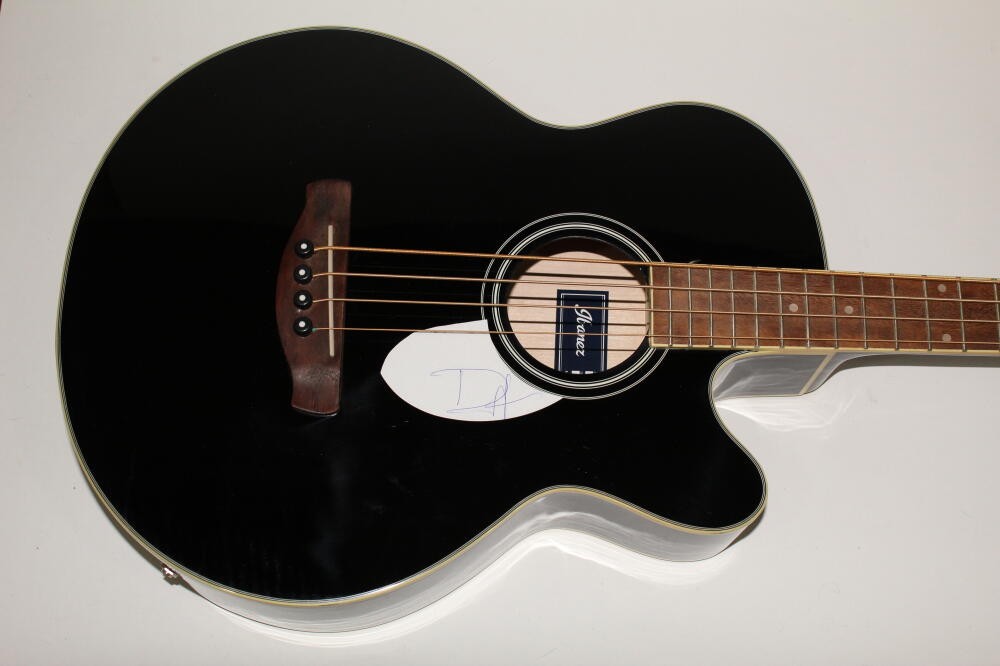 DUFF MCKAGAN SIGNED AUTOGRAPH IBANEZ FS ACOUSTIC BASS GUITAR GUNS N' ROSES ACOA