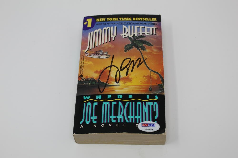 JIMMY BUFFETT SIGNED AUTOGRAPH 