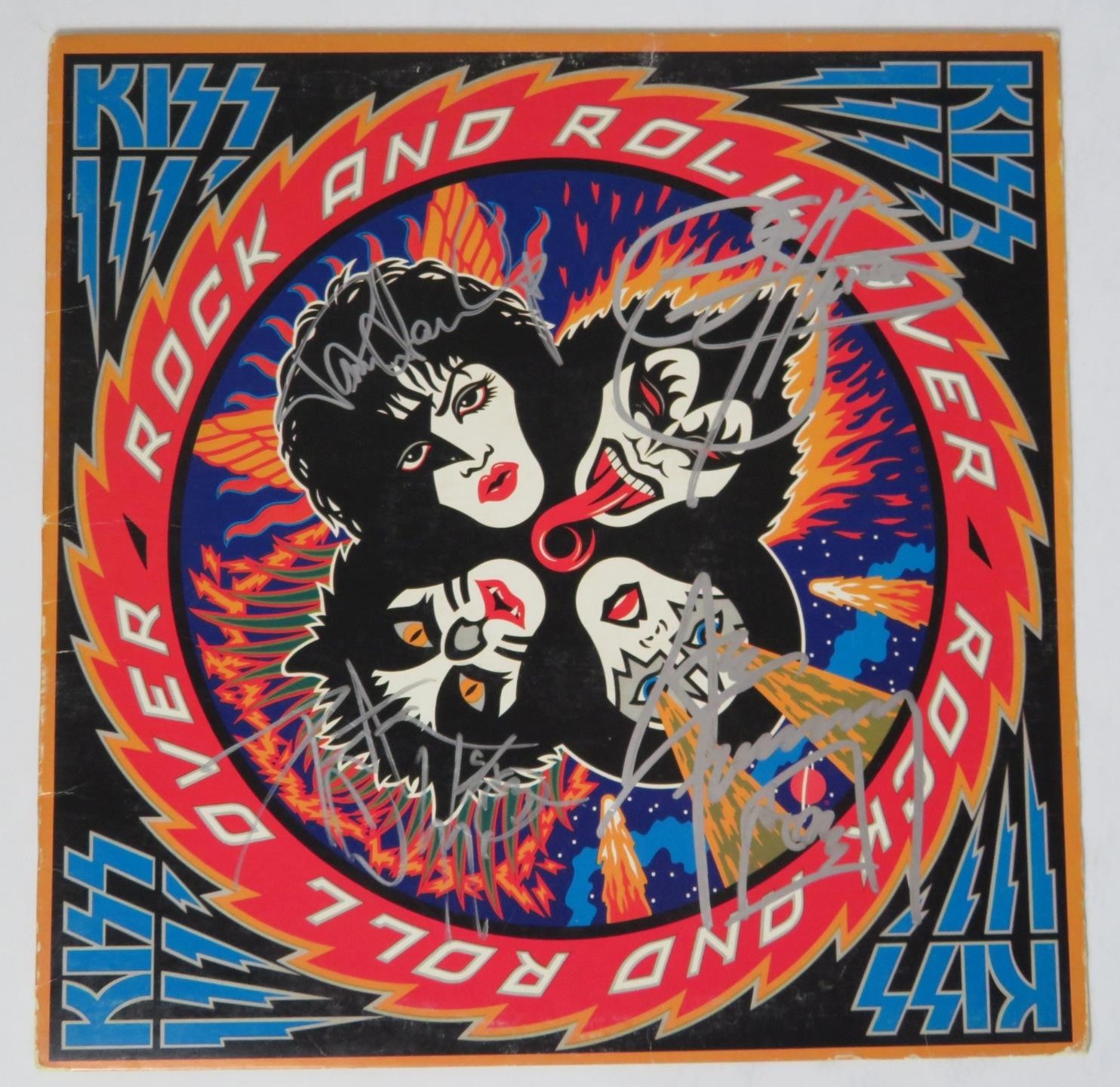 KISS Signed Autograph Auto 