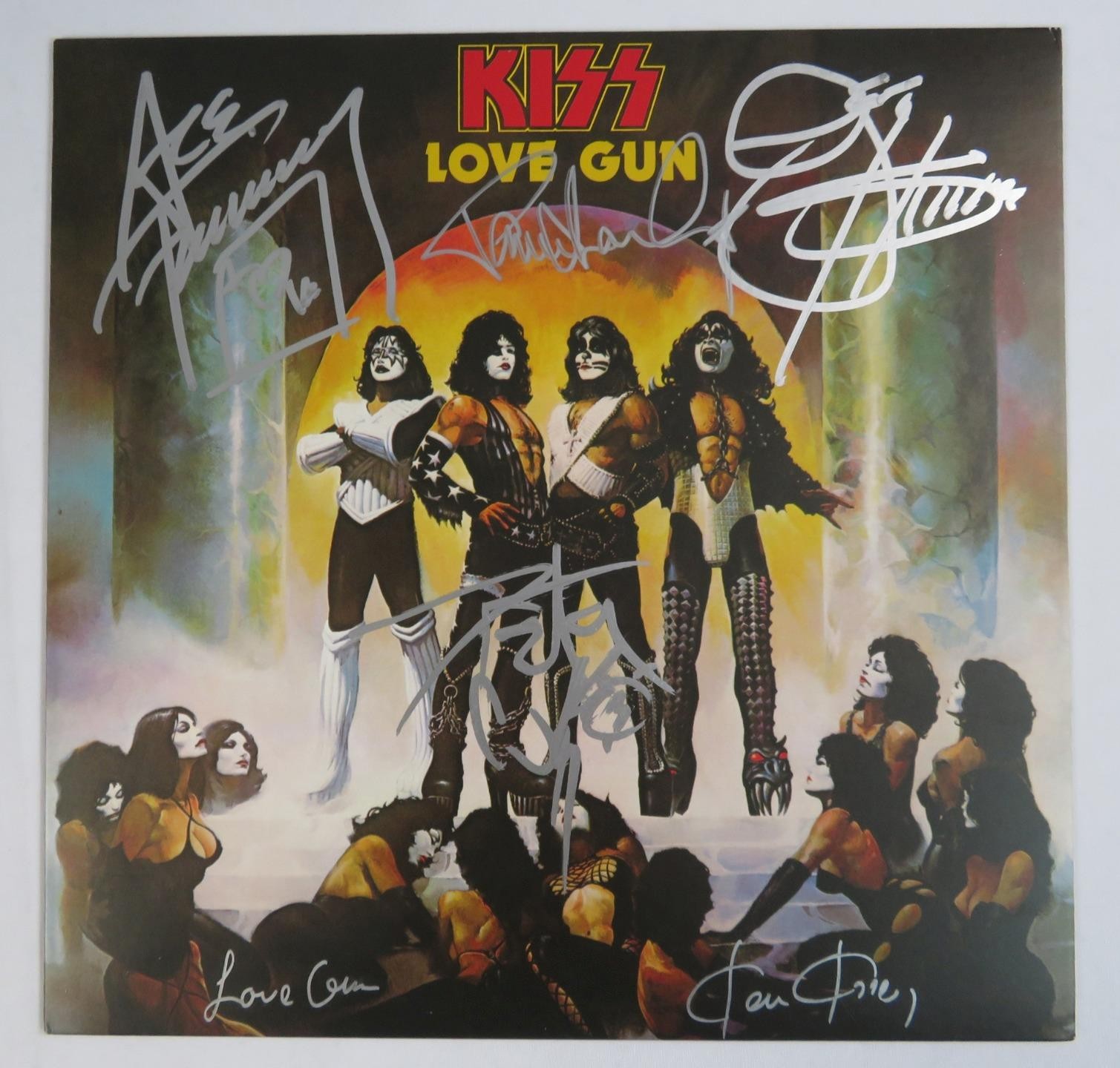 KISS Signed Autograph Auto 