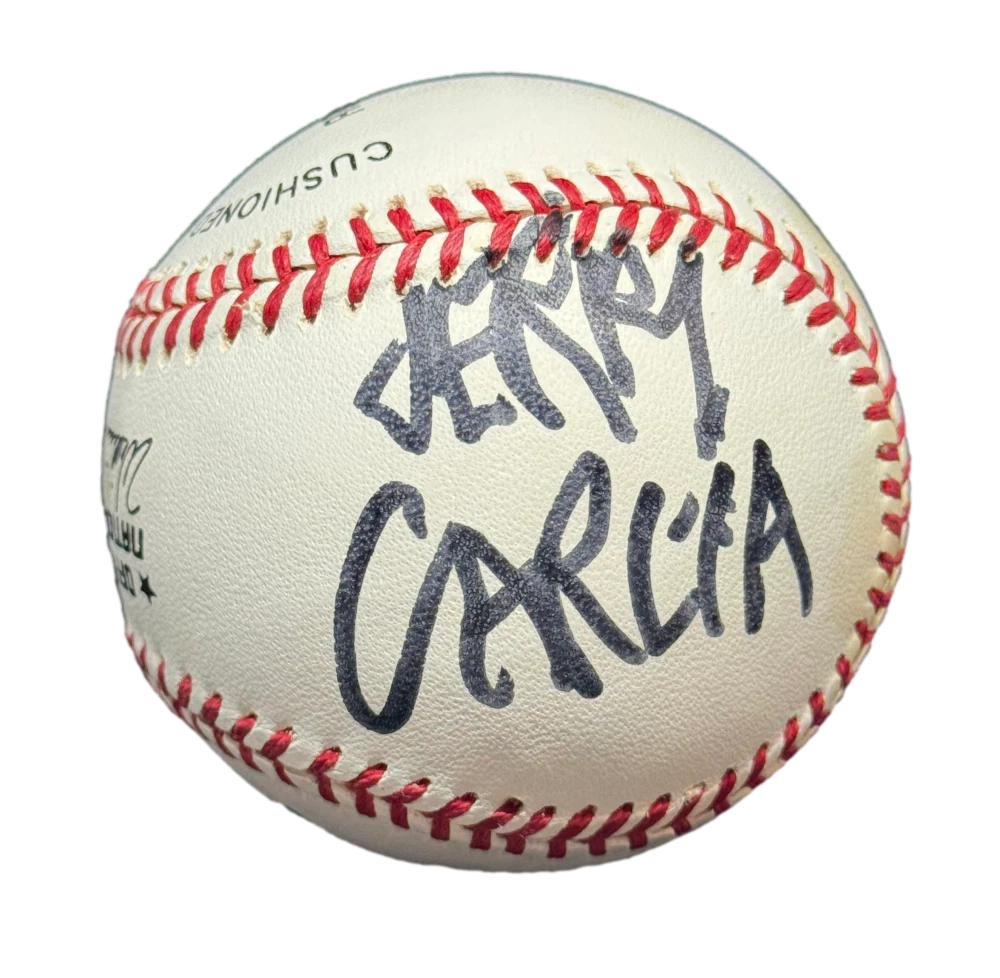 Jerry Garcia & Bob Weir Signed Autograph Baseball Ball - Grateful Dead JSA COA