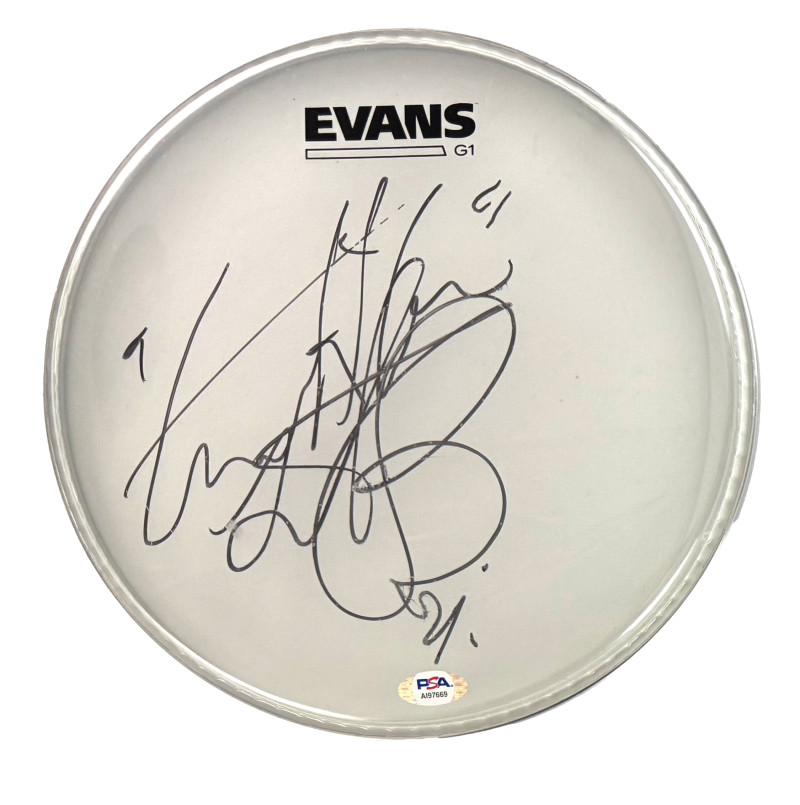 Charlie Watts The Rolling Stones Signed Autograph 10