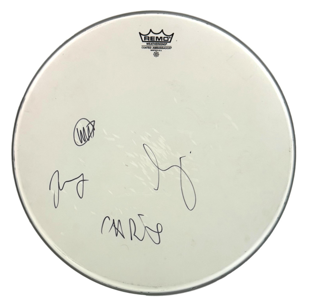 Coldplay Full Band x4 Signed Autograph 16