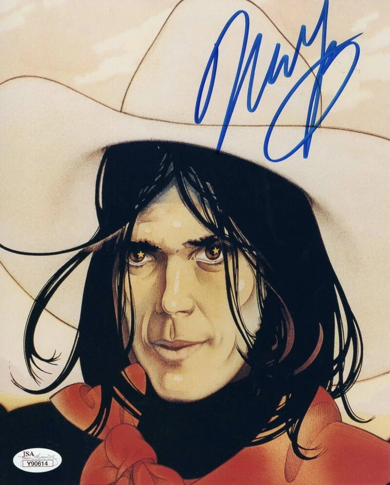 NEIL YOUNG SIGNED AUTOGRAPH 8X10 ART PHOTO - CRAZY HORSE BUFFALO SPRINGFIELD JSA