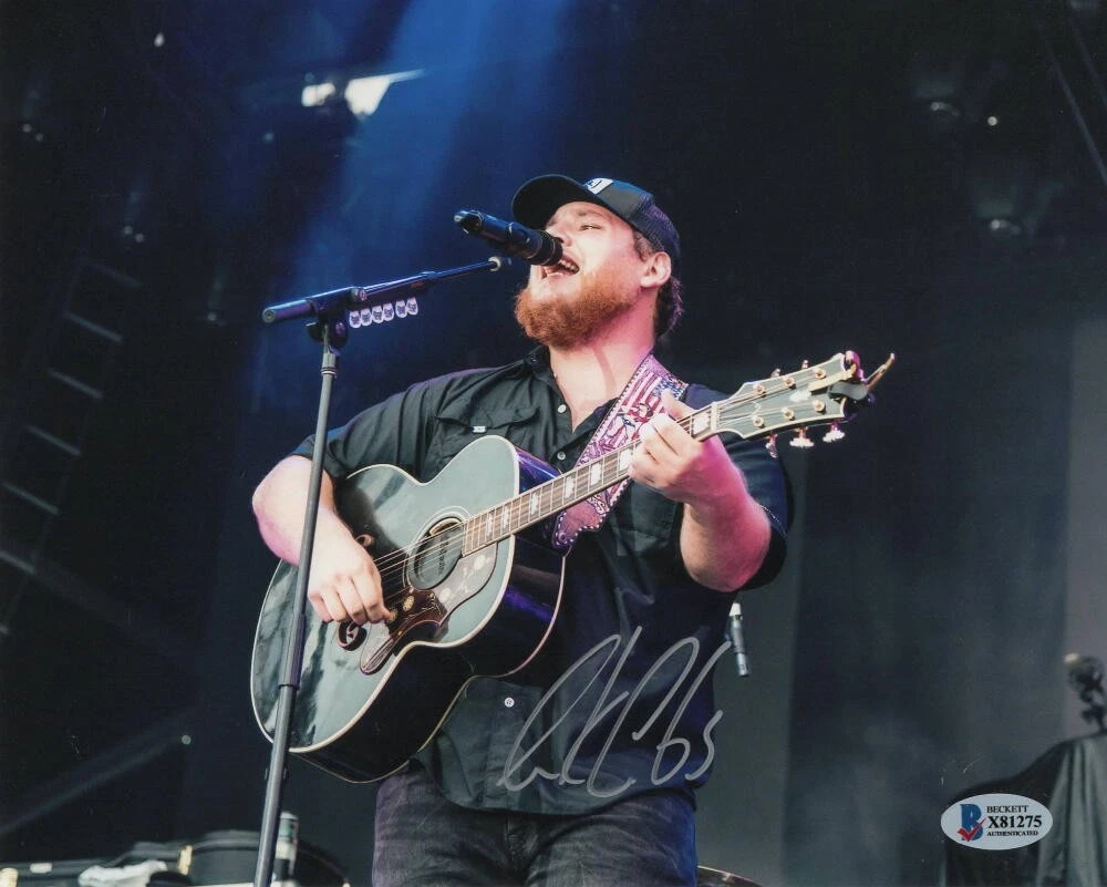 LUKE COMBS SIGNED AUTOGRAPH 8X10 PHOTO - THIS ONE'S FOR YOU COUNTRY STAR BECKETT