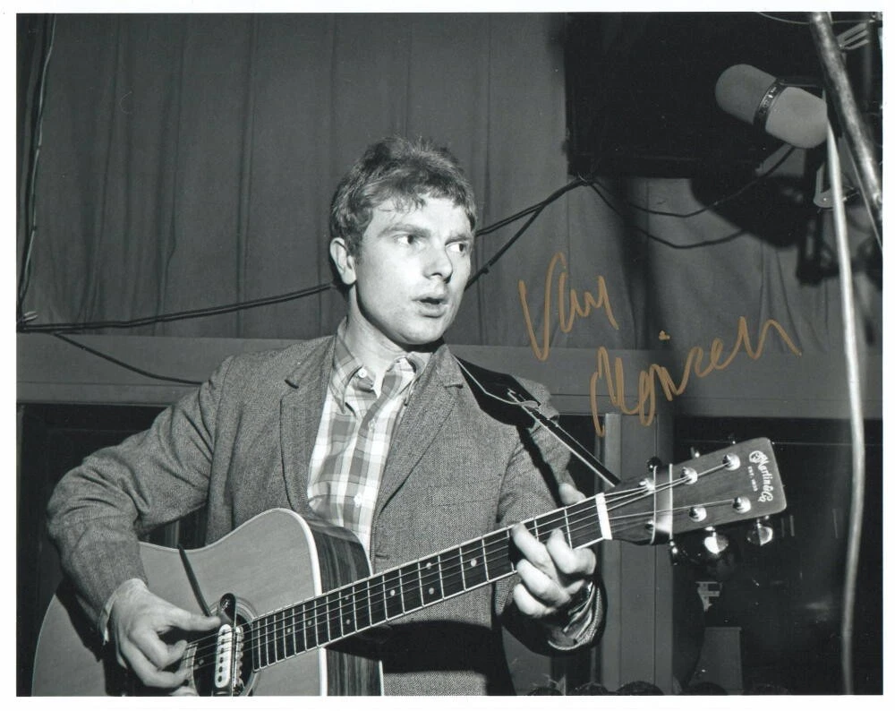 VAN MORRISON SIGNED AUTOGRAPH 8X10 PHOTO - MOONDANCE, ASTRAL WEEKS, RARE! ACOA