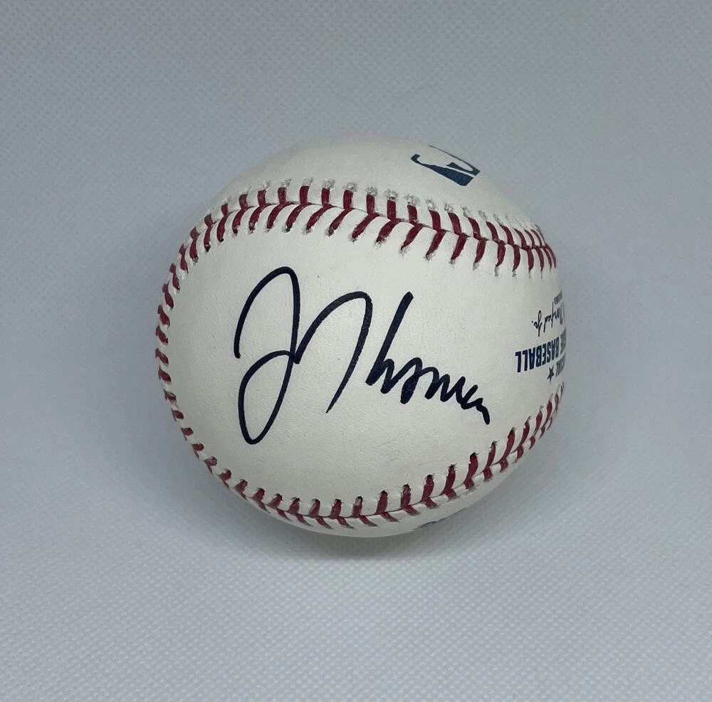 JUSTIN THOMAS SIGNED AUTOGRAPH OMLB BASEBALL BALL - PGA MAJOR CHAMPION, RARE JSA